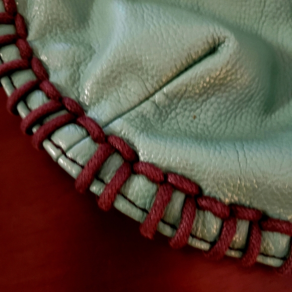 Chala Teal Owl Hobo Handbag - Picture 8 of 8